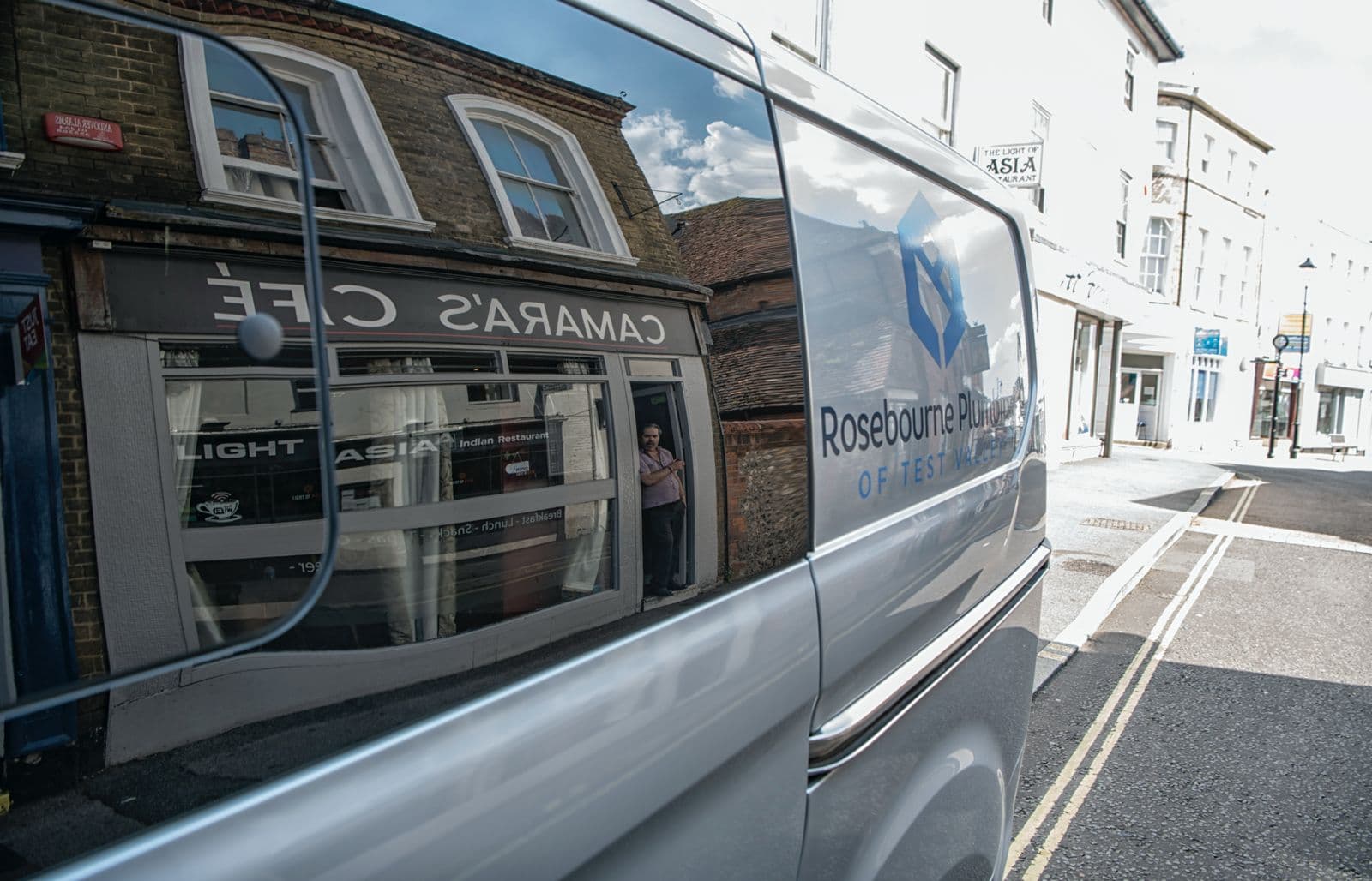 experienced plumbing services - rosebourne-plumbing-van-andover-hampshire.jpg in Ludgershall by Rosebourne Plumbing