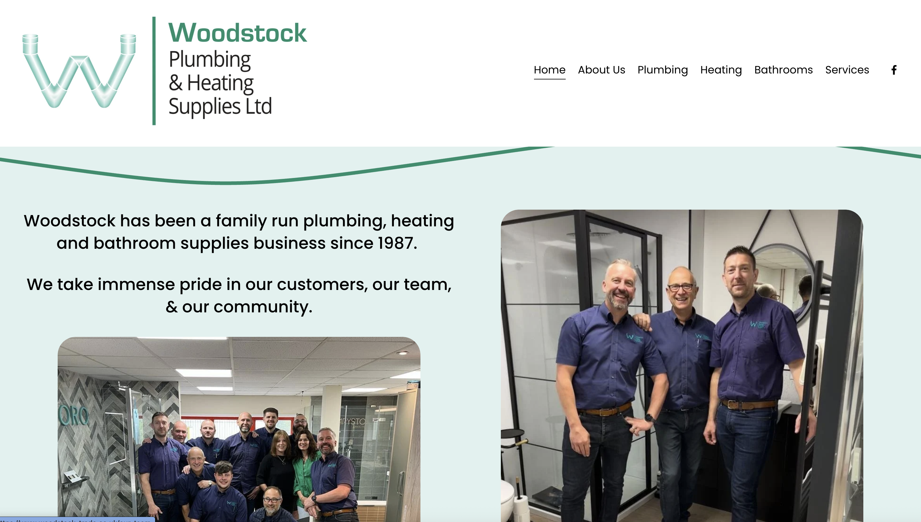 Woodstock Trade - Plumbing Heating Bathrooms showroom
