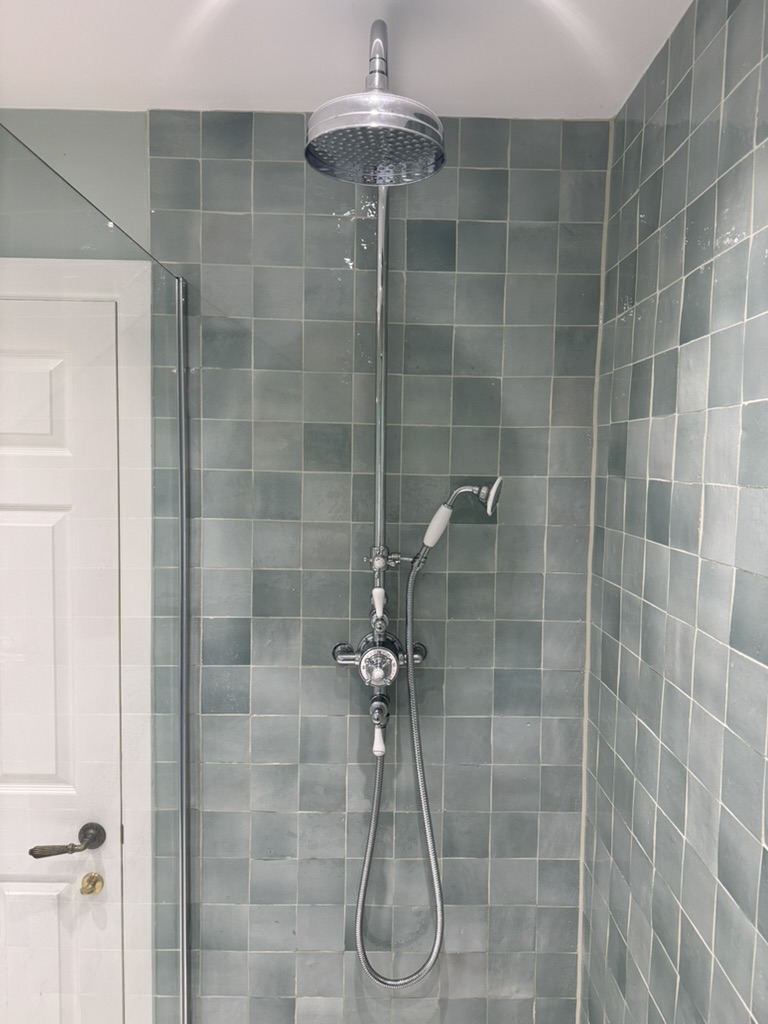 Hill End Contemporary Shower Design          -          Professional          plumbing          work          by          Rosebourne          Plumbing