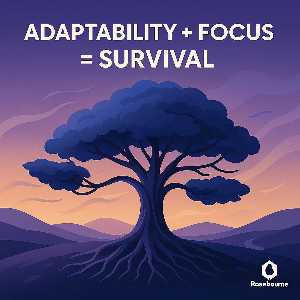 The Survival Paradox: Why Small Businesses Need Both Adaptability and Focus - Featured plumbing guide by Rosebourne Plumbing