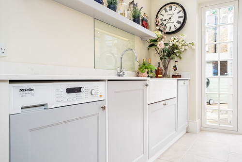 Kitchen Alternative Angle - Ashbury Road, Battersea          -          Professional          plumbing          work          by          Rosebourne          Plumbing