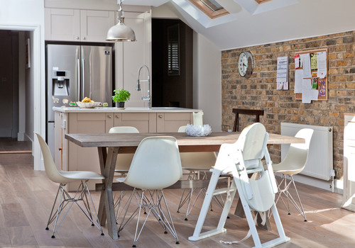 Contemporary Kitchen - Cambourne Road, Wandsworth          -          Professional          plumbing          work          by          Rosebourne          Plumbing