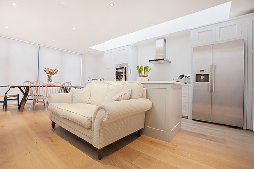 Kitchen Layout - Edenvale Road, Sands End, Fulham          -          Professional          plumbing          work          by          Rosebourne          Plumbing