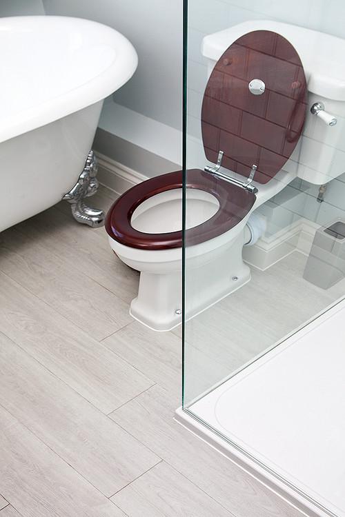 Contemporary Bathroom Full View - Graham Road, Hackney          -          Professional          plumbing          work          by          Rosebourne          Plumbing