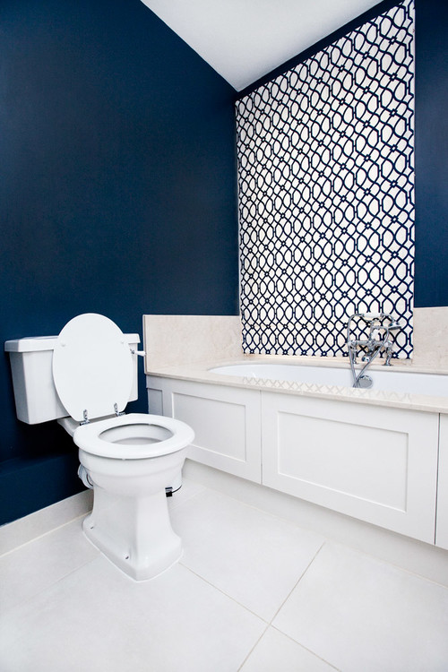 Traditional Bathroom Detail - Montgomery Road, Chiswick          -          Professional          plumbing          work          by          Rosebourne          Plumbing