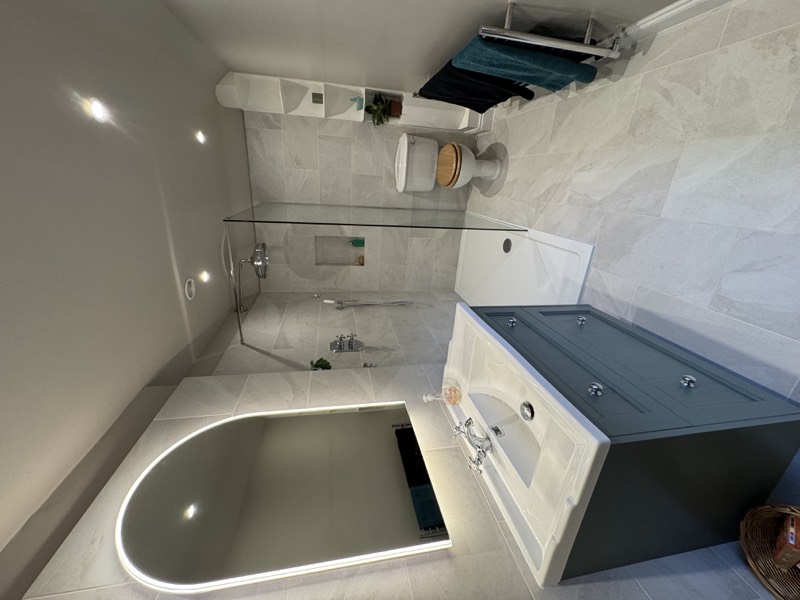qualified plumbing services - ladys-walk-shower-after.jpg in Aldbourne by Rosebourne Plumbing