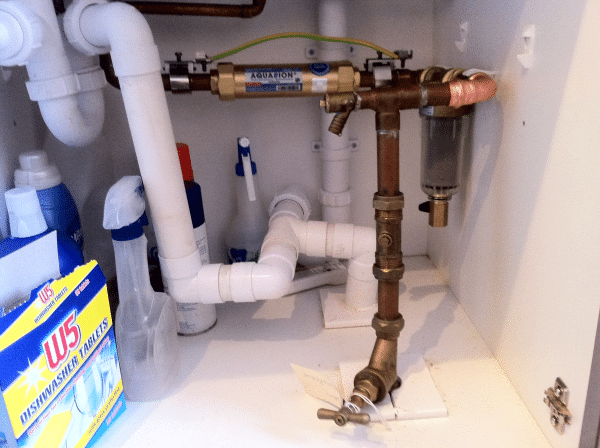 Aquabion installation in Andover family home